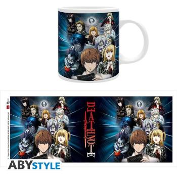 DEATH NOTE  - Becher "Collage"  Finde die Götter des Todes, L und Kira auf diesem Todesnotizbecher!